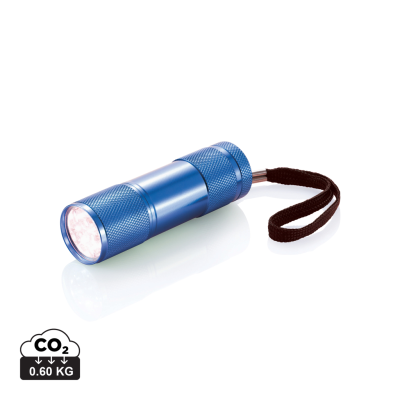 QUATTRO ALUMINIUM METAL TORCH in Blue.