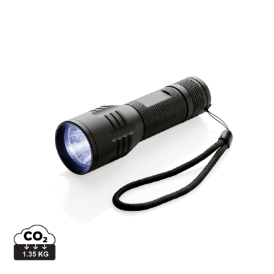 Picture of 3W MEDIUM CREE TORCH in Black.