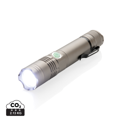 Picture of RE-CHARGABLE 3W TORCH in Grey.