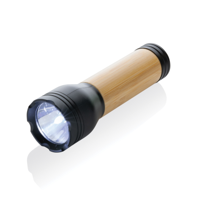 Picture of LUCID 3W RCS CERTIFIED RECYCLED PLASTIC & BAMBOO TORCH.