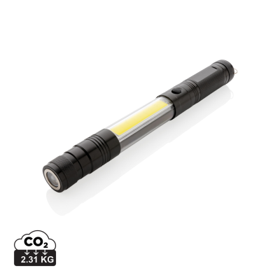 Picture of LARGE TELESCOPIC LIGHT with Cob in Black.