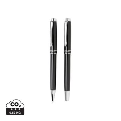 Picture of SWISS PEAK HERITAGE PEN SET in Black.