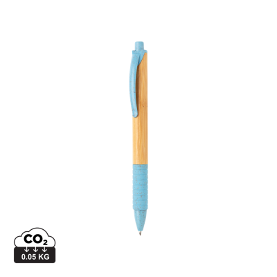 Picture of BAMBOO & WHEATSTRAW PEN in Blue.