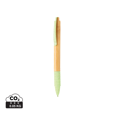 Picture of BAMBOO & WHEATSTRAW PEN in Green.