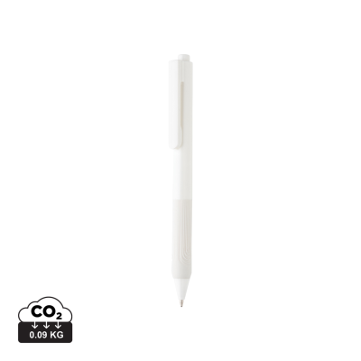 Picture of X9 SOLID PEN with Silicon Grip in White