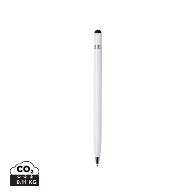 Picture of SIMPLISTIC METAL PEN in White.