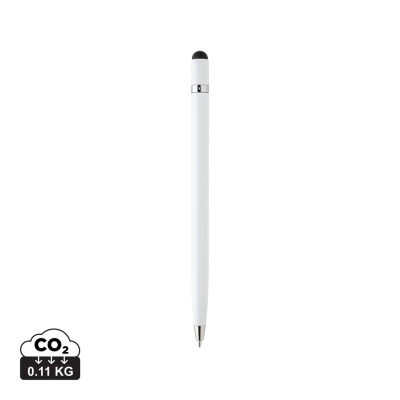 Picture of SIMPLISTIC METAL PEN in White.