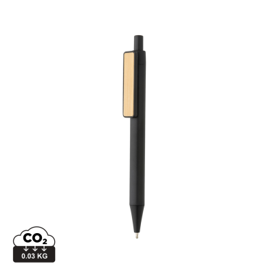 GRS RABS PEN with Bamboo Clip in Black.