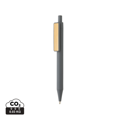 Picture of GRS RABS PEN with Bamboo Clip in Grey