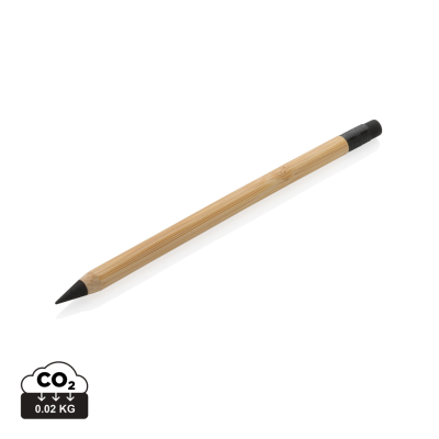 Picture of BAMBOO INFINITY PENCIL with Eraser in Brown