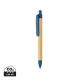 Picture of WRITE RESPONSIBLE RECYCLED PAPER BARREL PEN in Blue