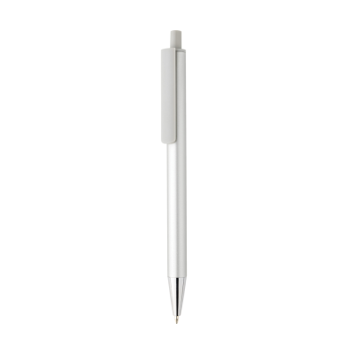 Picture of AMISK RCS CERTIFIED RECYCLED ALUMINUM PEN in Silver, Grey