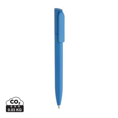 Picture of POCKETPAL GRS CERTIFIED RECYCLED ABS MINI PEN in Light Blue.