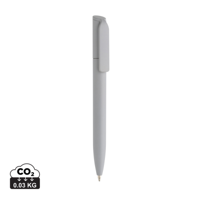 Picture of POCKETPAL GRS CERTIFIED RECYCLED ABS MINI PEN in Silver.
