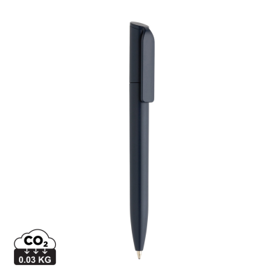 Picture of POCKETPAL GRS CERTIFIED RECYCLED ABS MINI PEN in Navy