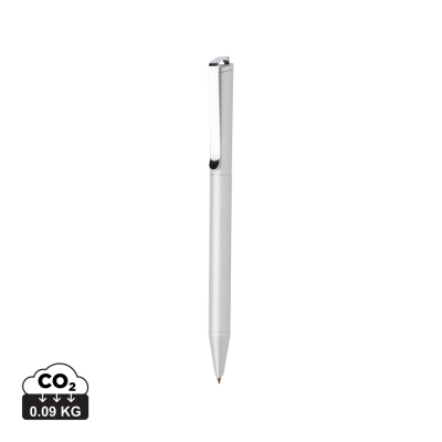 Picture of XAVI RCS CERTIFIED RECYCLED ALUMINIUM METAL PEN in Silver.