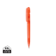 Picture of DEVIN GRS CERTIFIED RABS PEN CLEAR TRANSPARENT in Red