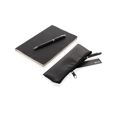 Picture of SWISS PEAK RCS OSLO RCS STATIONERY SET in Black