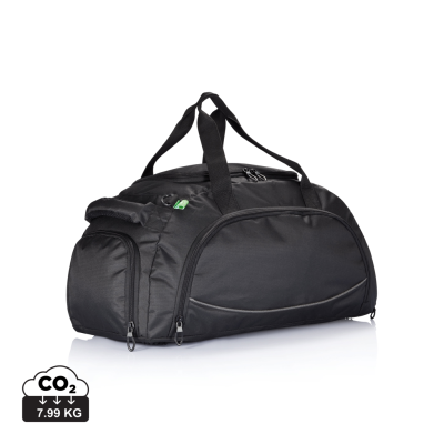 Picture of FLORIDA SPORTS BAG PVC FREE in Black.