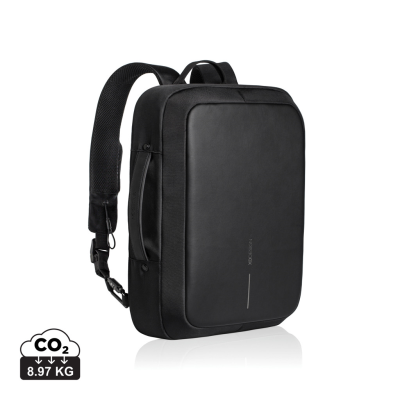 Picture of BOBBY BIZZ ANTI-THEFT BACKPACK RUCKSACK & BRIEFCASE in Black.