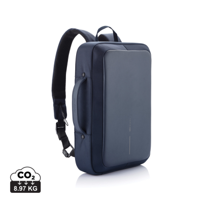 Picture of BOBBY BIZZ ANTI-THEFT BACKPACK RUCKSACK & BRIEFCASE in Navy Blue