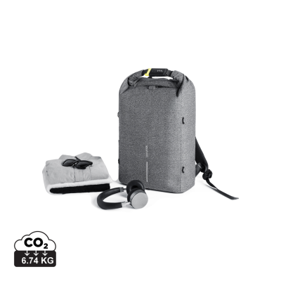 Picture of URBAN ANTI-THEFT CUT-PROOF BACKPACK RUCKSACK in Grey