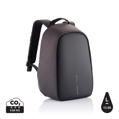 Picture of BOBBY HERO SMALL ANTI-THEFT BACKPACK RUCKSACK in Black