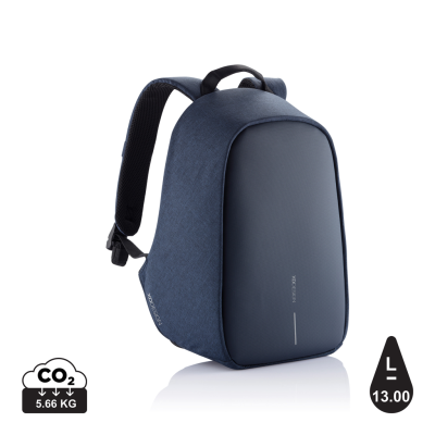 Picture of BOBBY HERO SMALL ANTI-THEFT BACKPACK RUCKSACK in Navy Blue