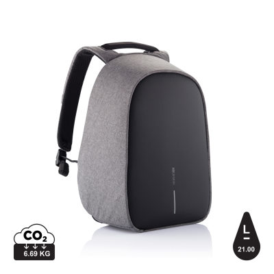 Picture of BOBBY HERO XL ANTI-THEFT BACKPACK RUCKSACK in Grey.