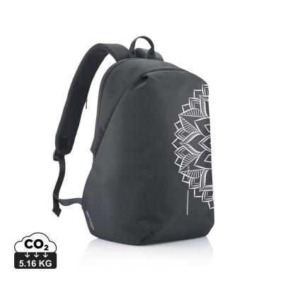 Picture of BOBBY SOFT ART, ANTI-THEFT BACKPACK RUCKSACK in Black & White
