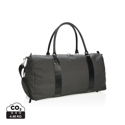 Picture of WEEKEND BAG with USB Output in Black.