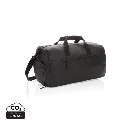 Picture of FASHION BLACK WEEKEND BAG PVC FREE in Black
