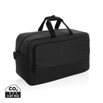 Picture of ARMOND AWARE™ RPET WEEKEND DUFFLE in Black.