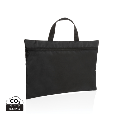 Picture of IMPACT AWARE™ LIGHTWEIGHT DOCUMENT BAG in Black.