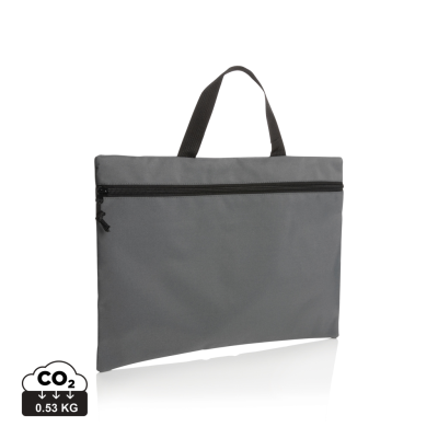 Picture of IMPACT AWARE™ LIGHTWEIGHT DOCUMENT BAG in Anthracite.