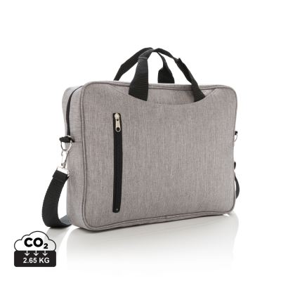 Picture of CLASSIC 15 INCH LAPTOP BAG in Grey.