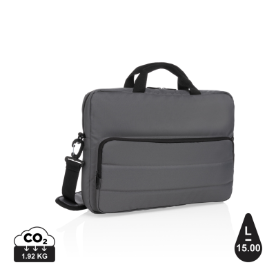 Picture of IMPACT AWARE™ RPET 15,6 INCH LAPTOP BAG in Anthracite Grey