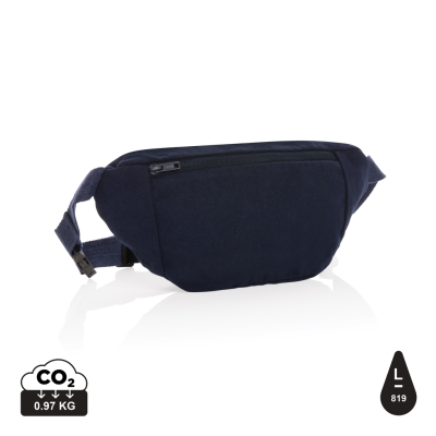 Picture of IMPACT AWARE™ 285GSM RCANVAS HIP BAG UNDYED in Navy.