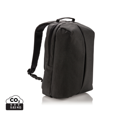 Picture of SMART OFFICE & SPORTS BACKPACK RUCKSACK in Black