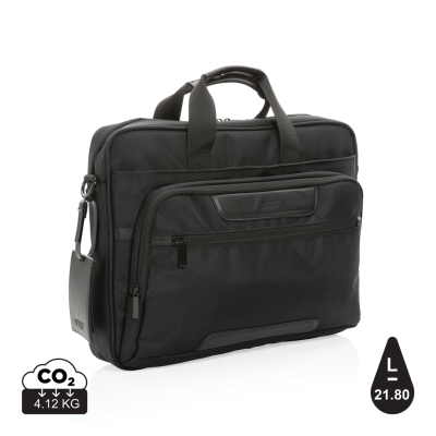 Picture of SWISS PEAK AWARE™ RPET VOYAGER 15,6 INCH LAPTOP BAG in Black