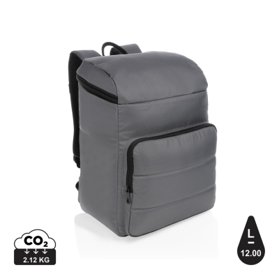 Picture of IMPACT AWARE™ RPET COOLER BACKPACK RUCKSACK in Anthracite Grey