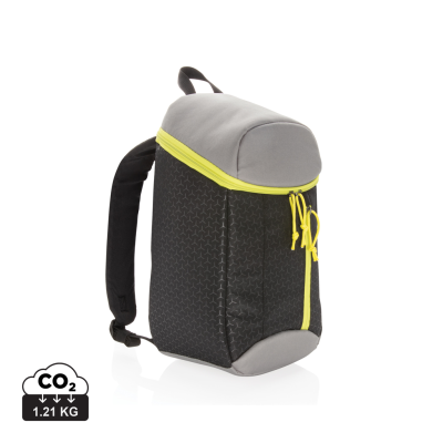 Picture of HIKING COOLER BACKPACK RUCKSACK 10L in Black.