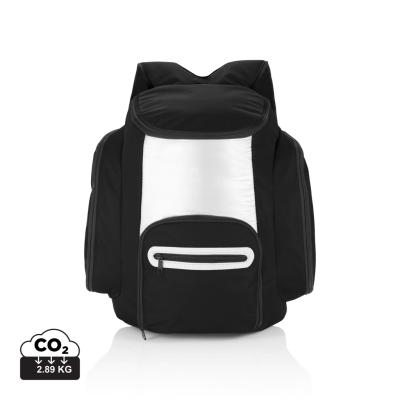 Picture of COOLER BACKPACK RUCKSACK in Black.