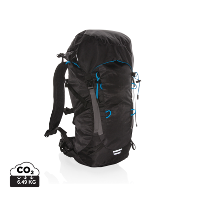 Picture of EXPLORER RIBSTOP LARGE HIKING BACKPACK RUCKSACK 40L PVC FREE in Black