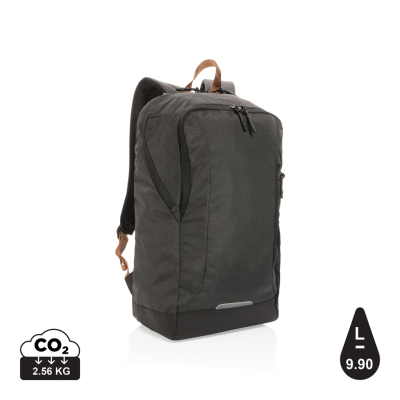 Picture of IMPACT AWARE™ URBAN OUTDOOR BACKPACK RUCKSACK in Black.