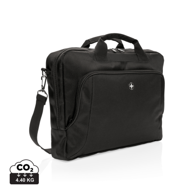 Picture of SWISS PEAK DELUXE 15,6 INCH LAPTOP BAG in Black.