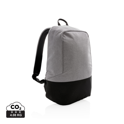 Picture of STANDARD RFID ANTI THEFT BACKPACK RUCKSACK PVC FREE in Grey.