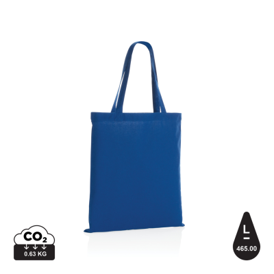 Picture of IMPACT AWARE™ RECYCLED COTTON TOTE 145G in Blue