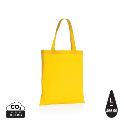 Picture of IMPACT AWARE™ RECYCLED COTTON TOTE 145G in Yellow