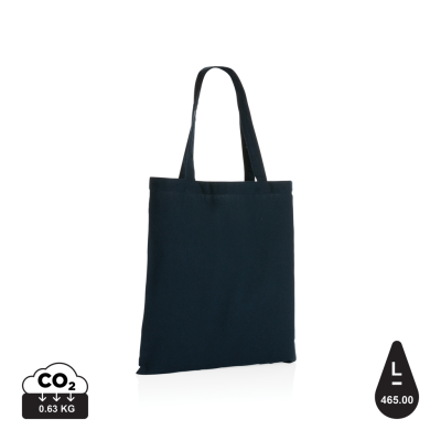 Picture of IMPACT AWARE™ RECYCLED COTTON TOTE 145G in Navy.
